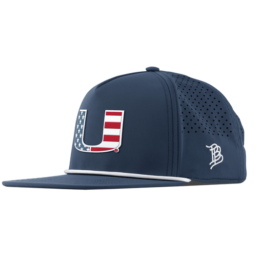 University of Miami "Miami Stars & Stripes" Flat 5 Panel Rope Orion