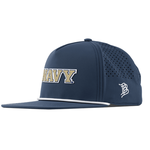 United States Naval Academy "Naval Academy Block" Flat 5 Panel Rope Orion