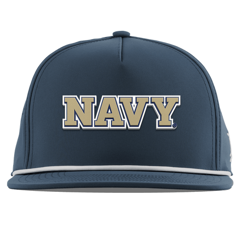 United States Naval Academy "Naval Academy Block" Flat 5 Panel Rope Orion