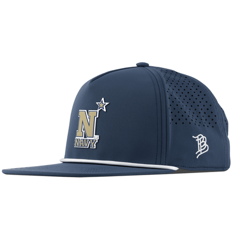 United States Naval Academy "Naval Academy Team Logo Gold" Flat 5 Panel Rope Orion