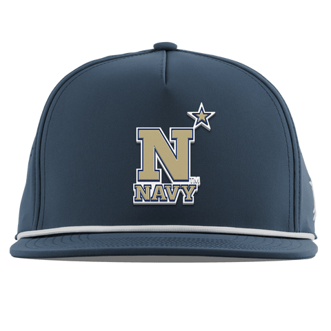 United States Naval Academy "Naval Academy Team Logo Gold" Flat 5 Panel Rope Orion