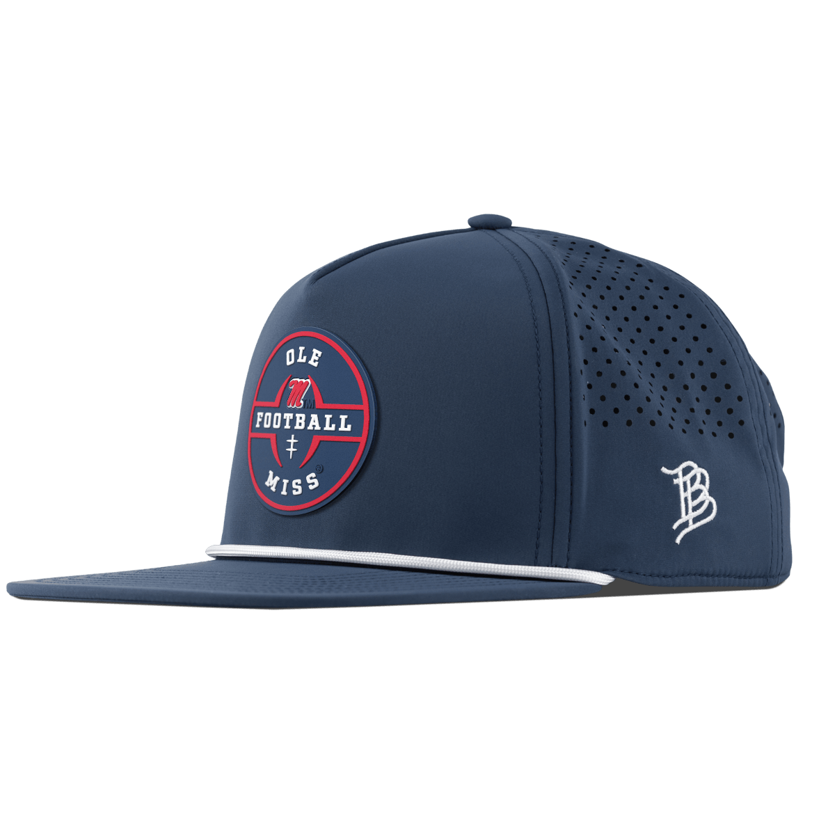 University of Mississippi "Ole Miss Football Legacy" Flat 5 Panel Rope Orion
