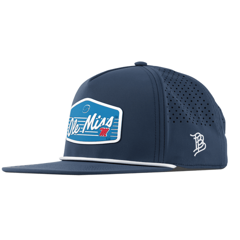 University of Mississippi "Rebel Football" Flat 5 Panel Rope Orion