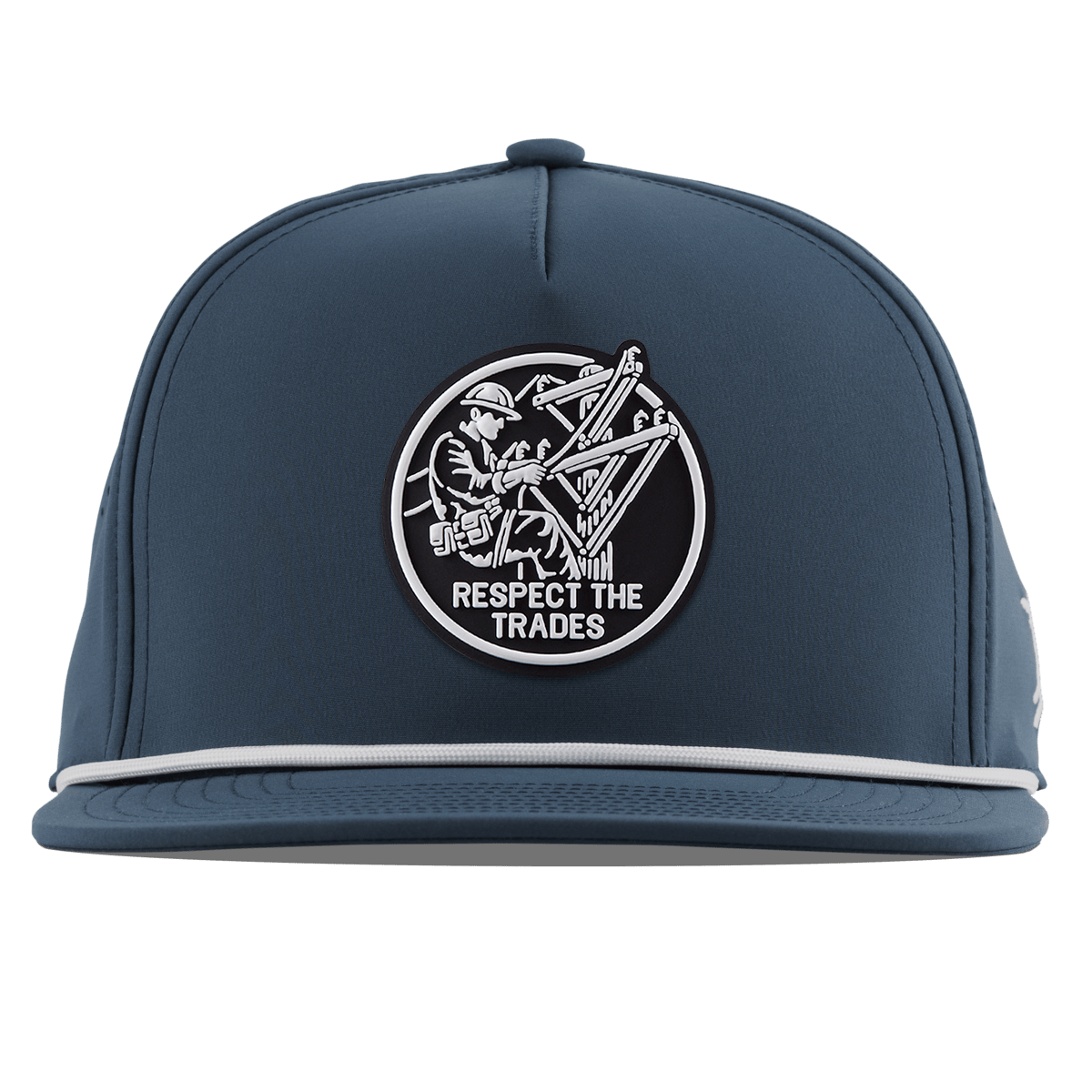 Respect The Trades Lineman Flat 5 Panel Rope Orion