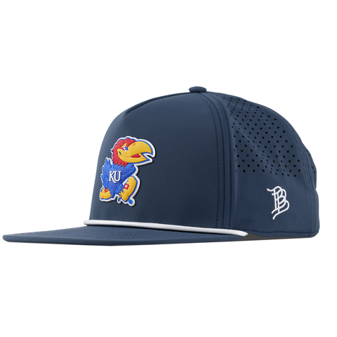 University of Kansas "Rock Chalk Jayhawk" Flat 5 Panel Rope Orion