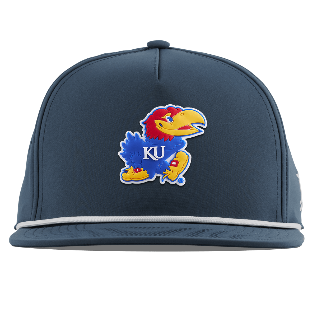 University of Kansas "Rock Chalk Jayhawk" Flat 5 Panel Rope Orion