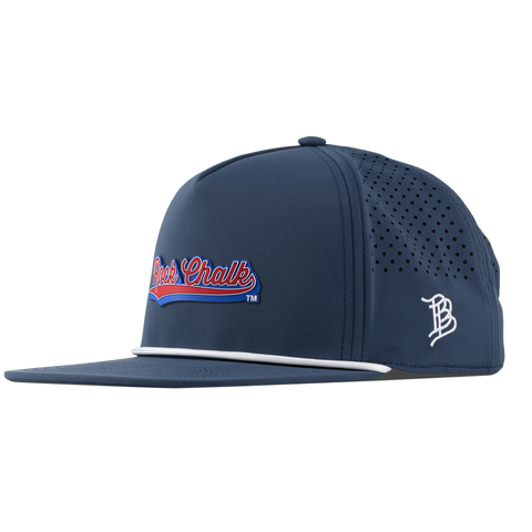 University of Kansas "KU Rock Chalk Red and Blue Script" Flat 5 Panel Rope Orion