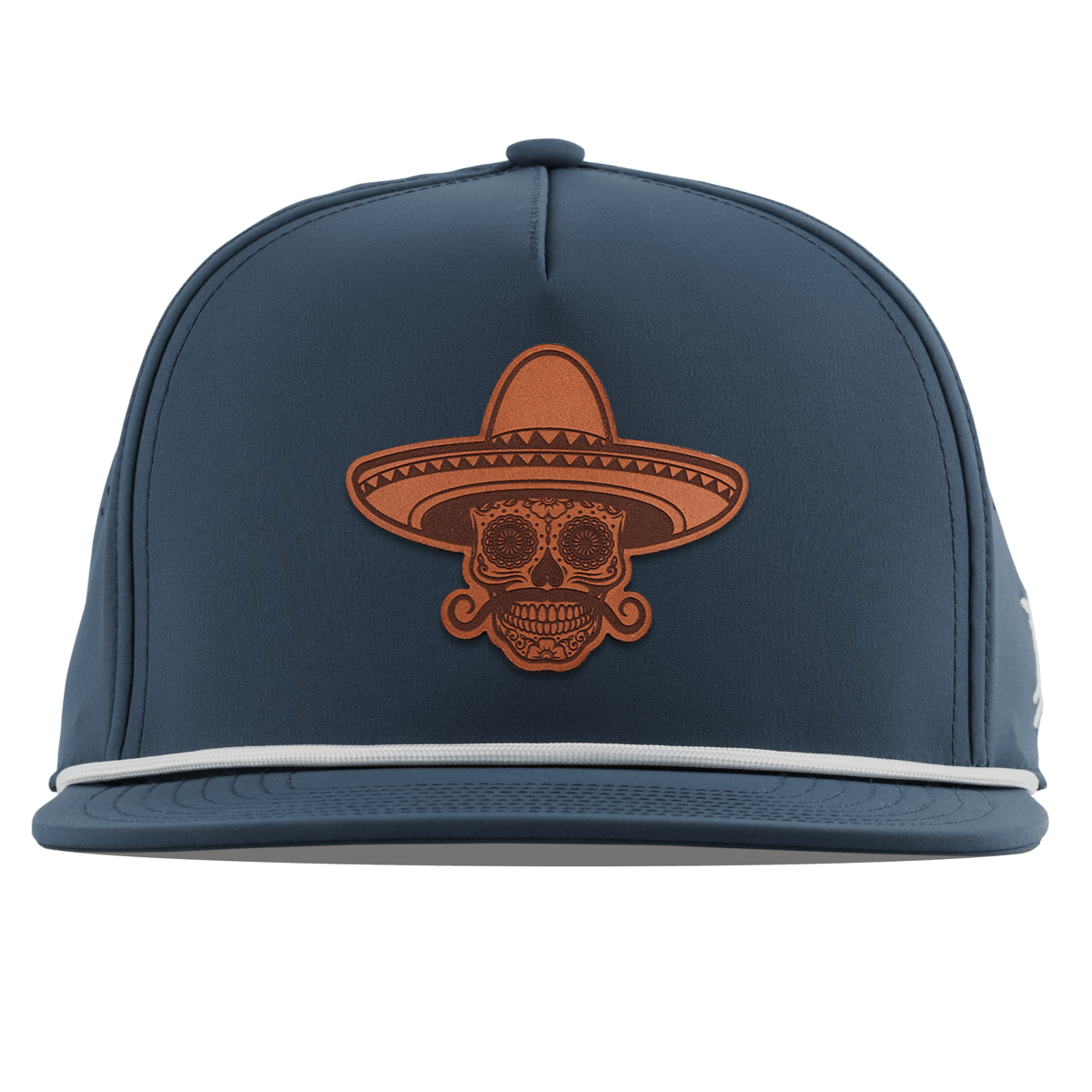 Sombrero Skull Flat 5 Panel Rope Orion