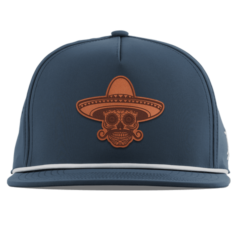 Sombrero Skull Flat 5 Panel Rope Orion