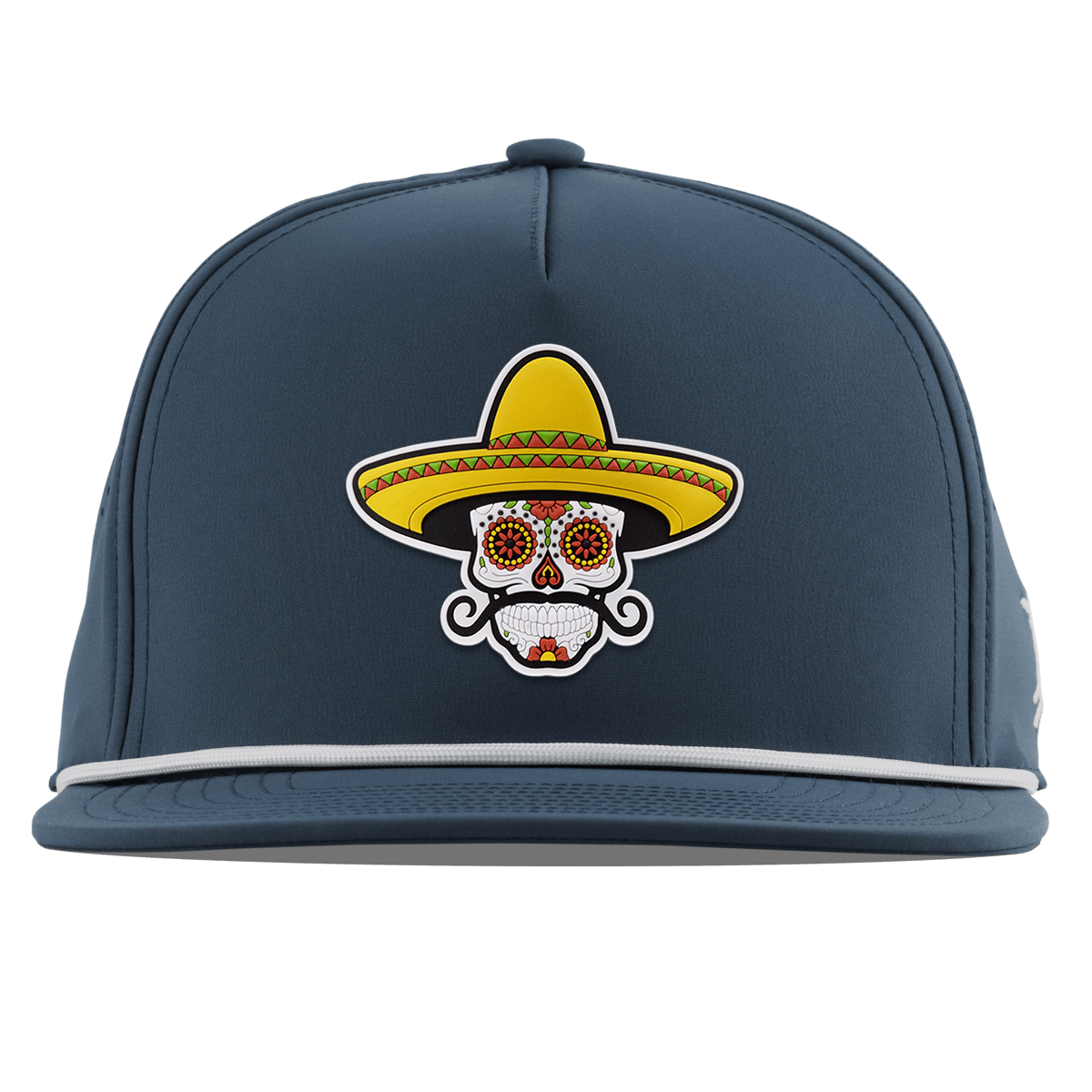 Sombrero Skull PVC Flat 5 Panel Rope Orion