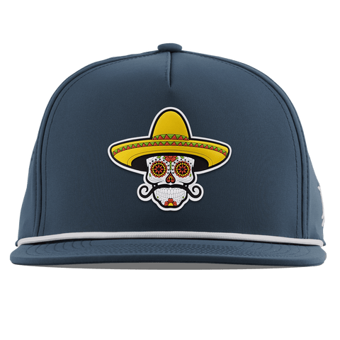 Sombrero Skull PVC Flat 5 Panel Rope Orion