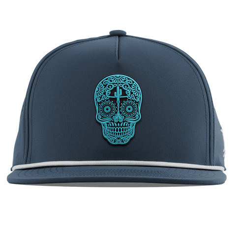 Turquoise Skull PVC Flat 5 Panel Rope Orion