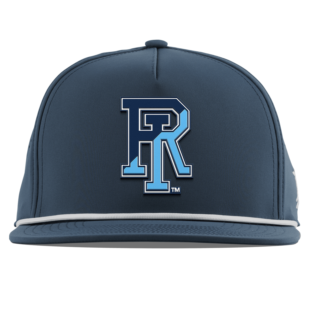University of Rhode Island "URI Team Logo" Flat 5 Panel Rope Orion