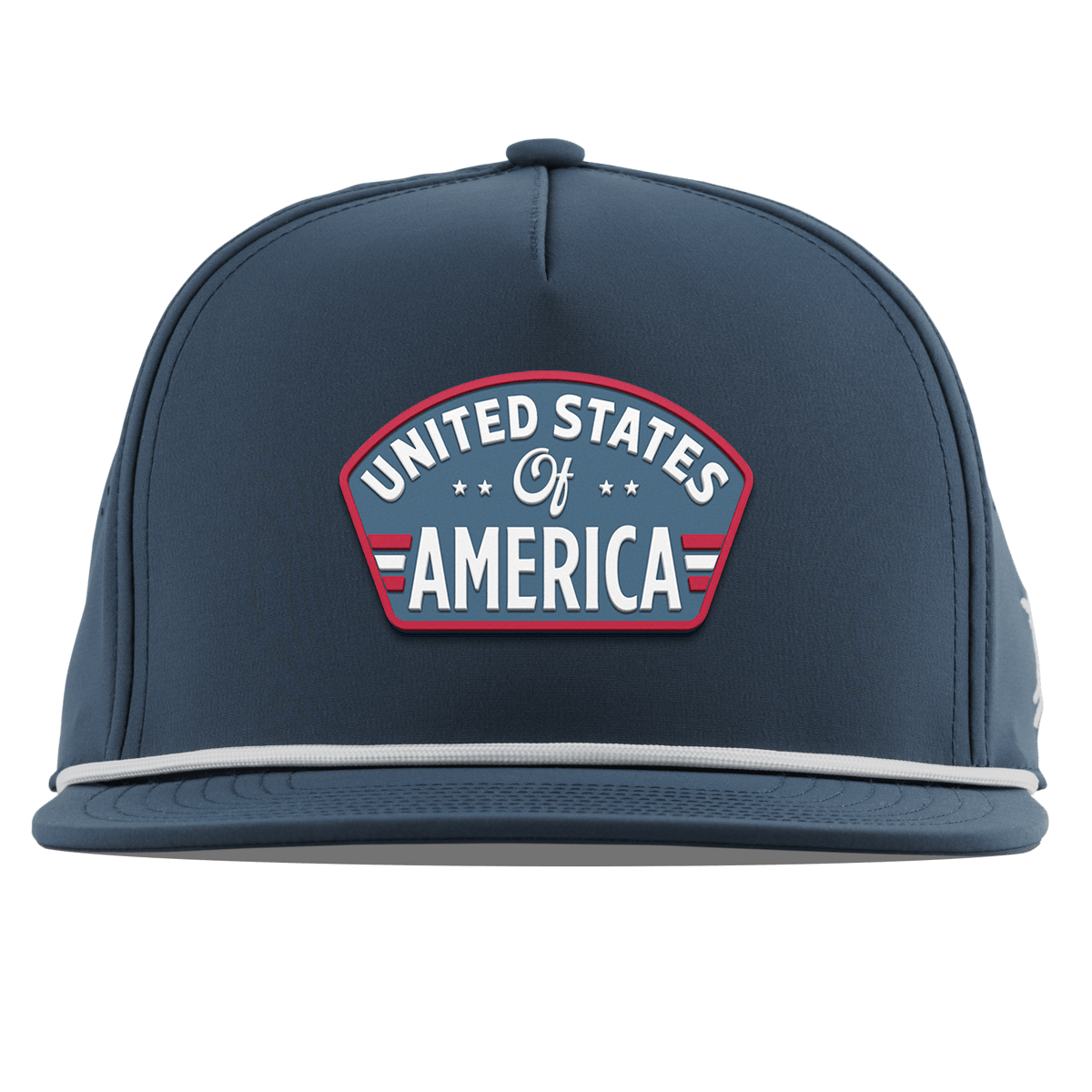United States of America Badge Flat 5 Panel Rope Orion