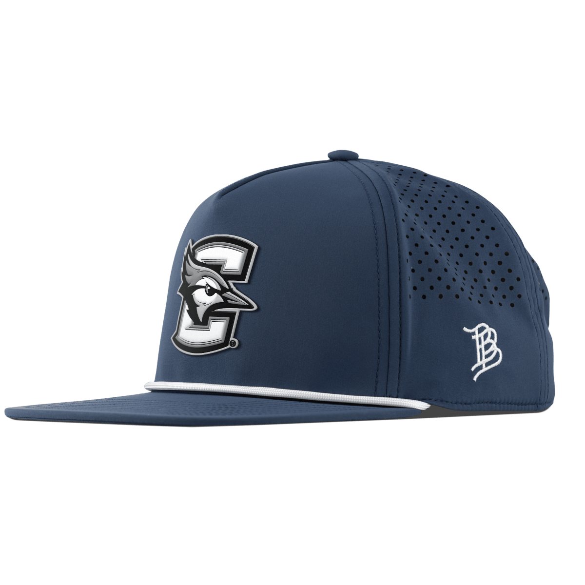Creighton University "Vintage Creighton Block" Flat 5 Panel Rope Orion