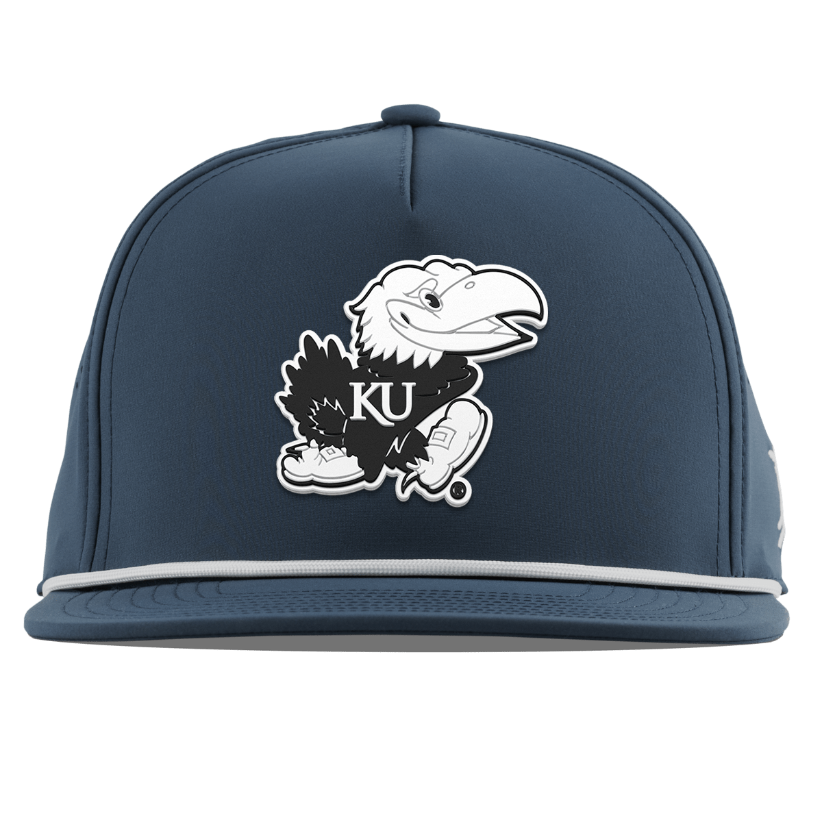 University of Kansas "Vintage Jayhawk" Flat 5 Panel Rope Orion