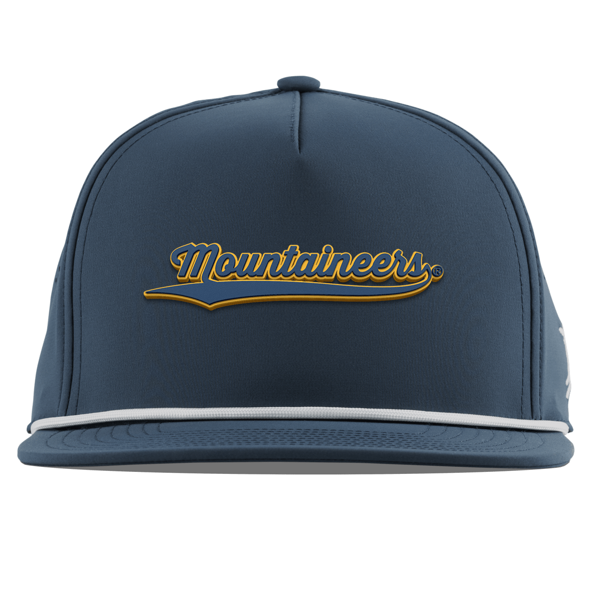 West Virginia University "West Virginia Mountaineers Script" Flat 5 Panel Rope Orion