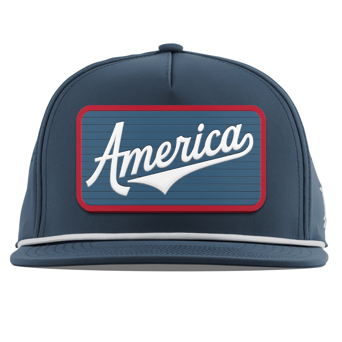 XL USA America Badge Flat 5 Panel Rope Orion
