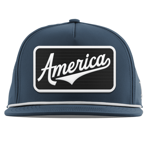 XL Vintage America Badge Flat 5 Panel Rope Orion