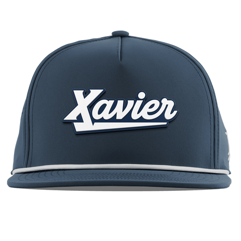 Xavier University "Xavier Script" Flat 5 Panel Rope Orion