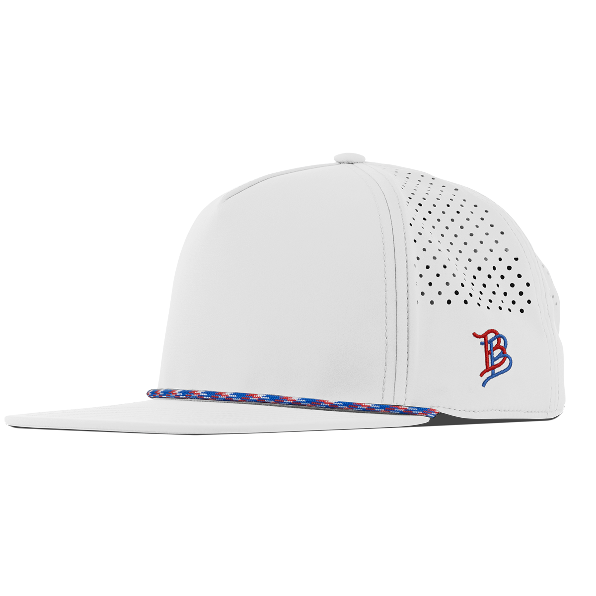 Bare Flat 5 Panel Rope White RWB