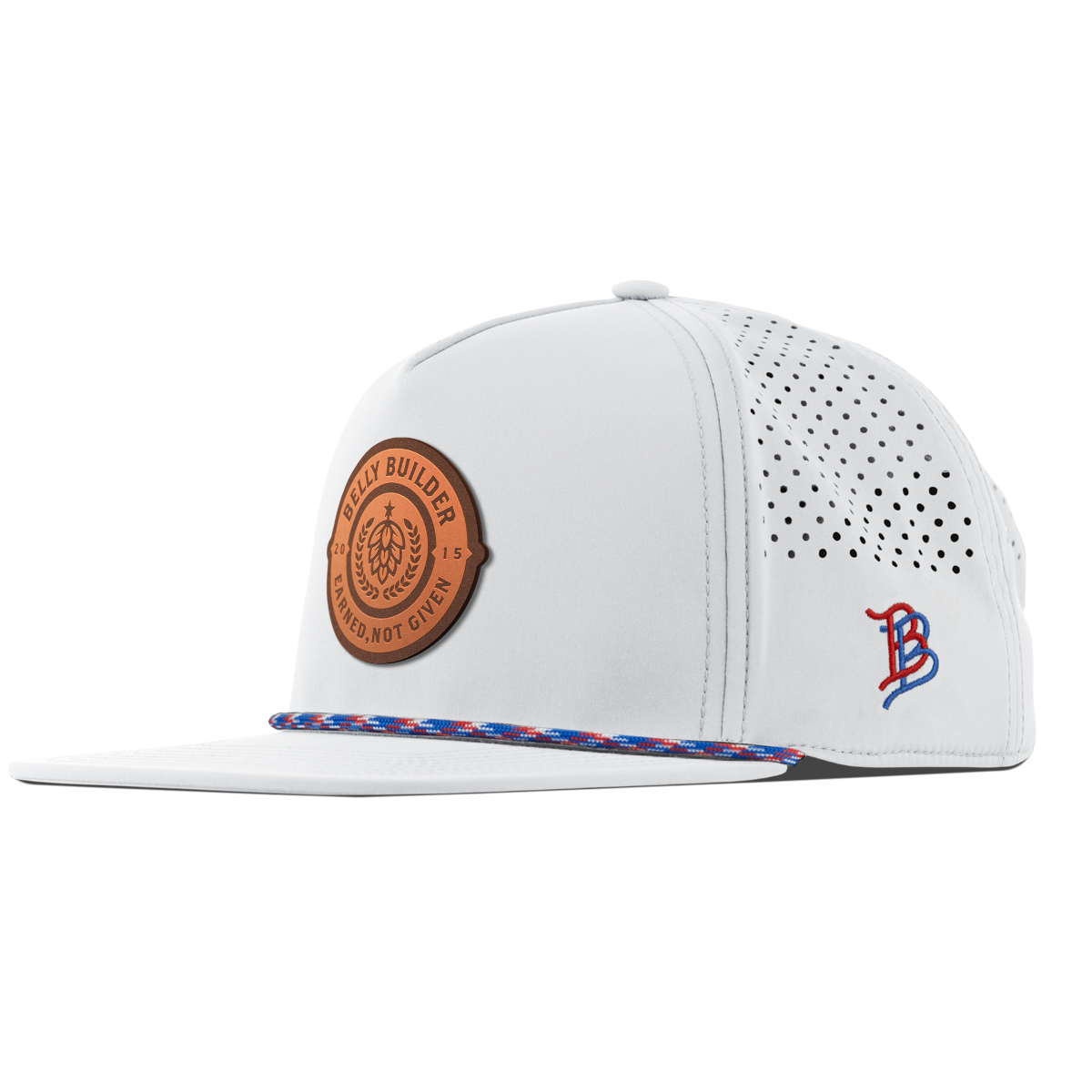Belly Builder Flat 5 Panel Rope White RWB