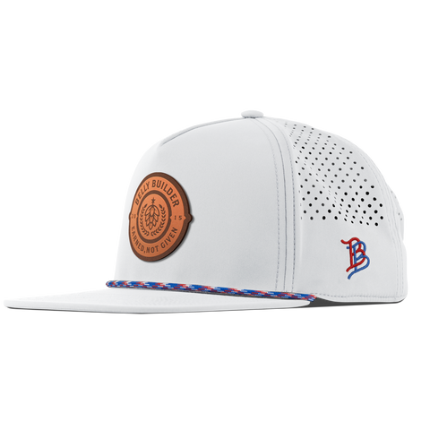 Belly Builder Flat 5 Panel Rope White RWB