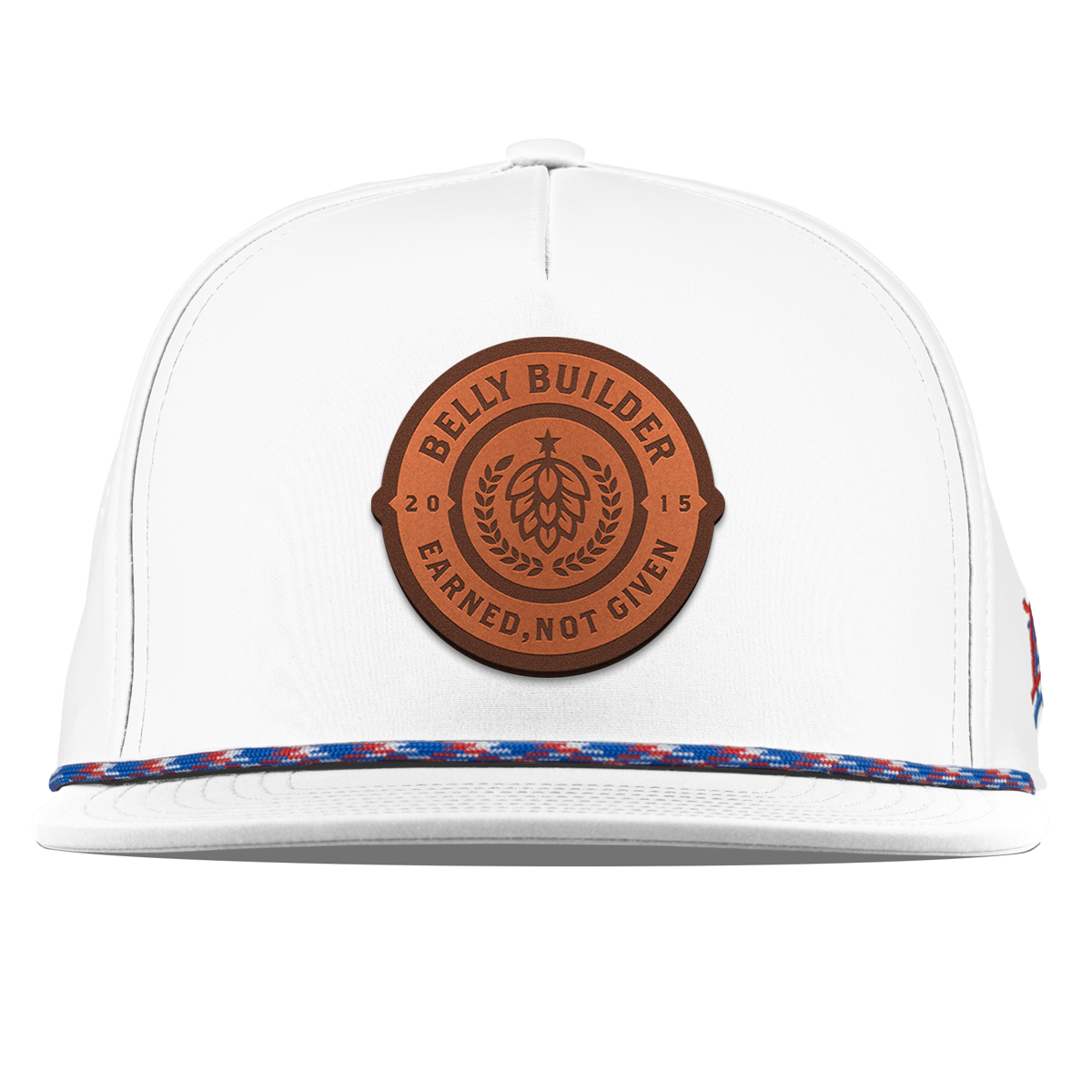Belly Builder Flat 5 Panel Rope White RWB