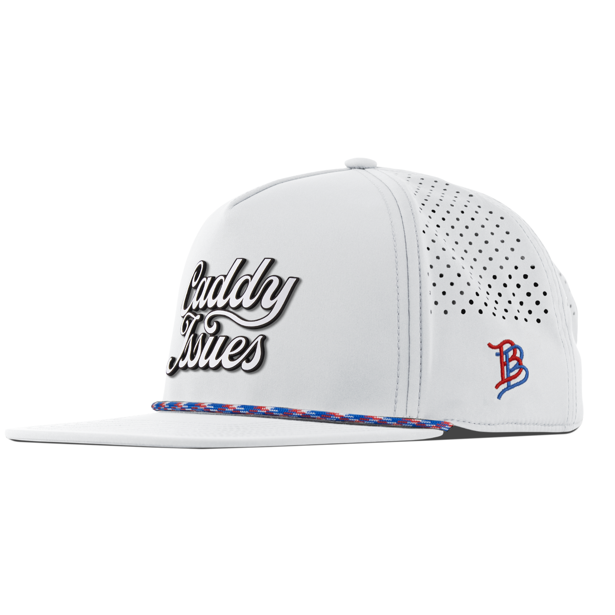 Caddy Issues Script Flat 5 Panel Rope White RWB
