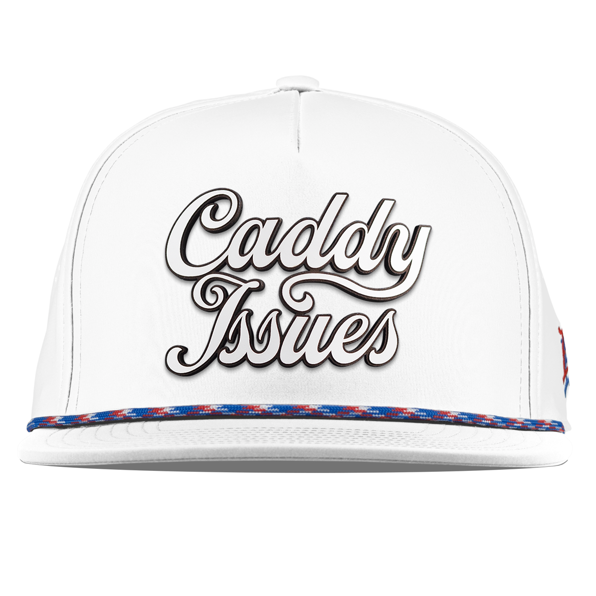 Caddy Issues Script Flat 5 Panel Rope White RWB