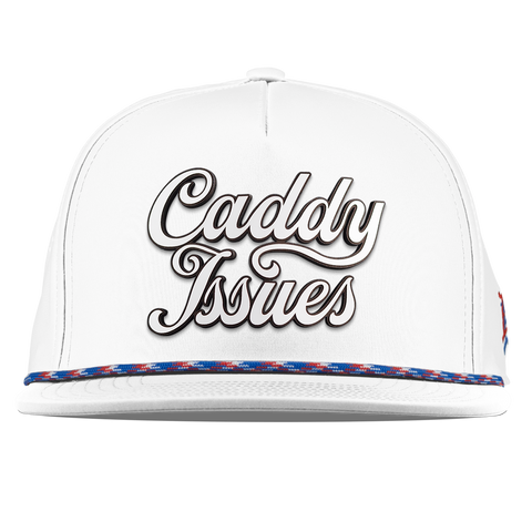 Caddy Issues Script Flat 5 Panel Rope White RWB