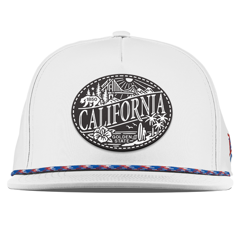 California Traveler Flat 5 Panel Rope White RWB
