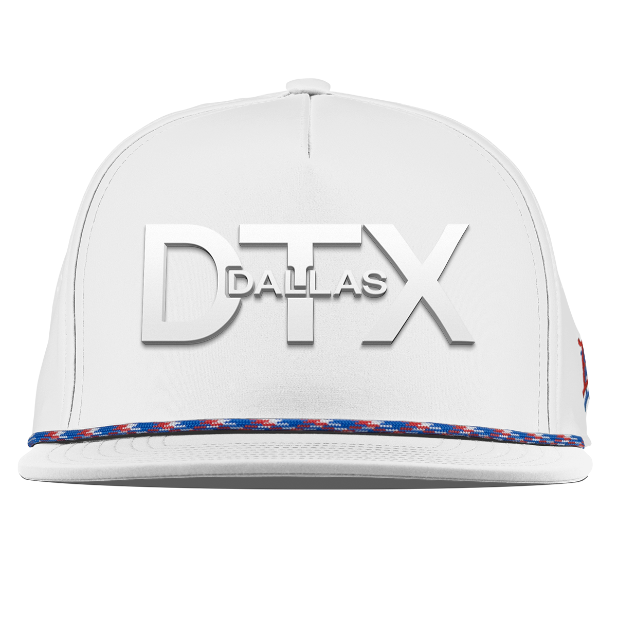 City Block Dallas (DTX) Flat 5 Panel Rope White RWB