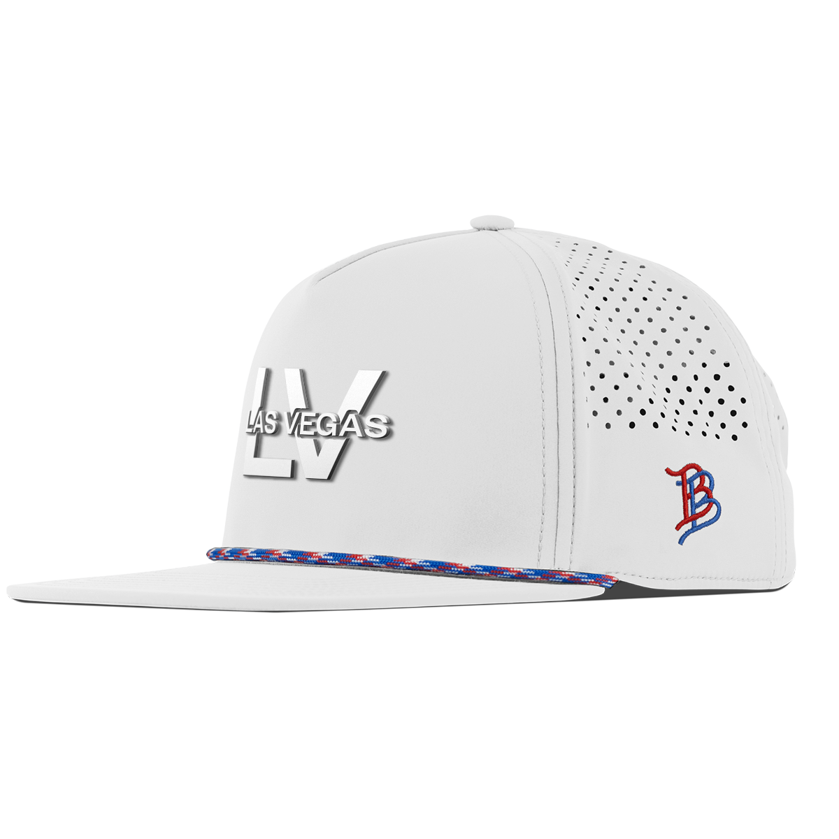 City Block Las Vegas (LV) Flat 5 Panel Rope White RWB