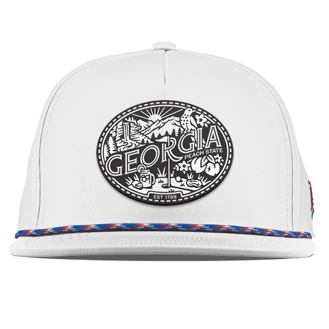 Georgia Traveler Flat 5 Panel Rope White RWB