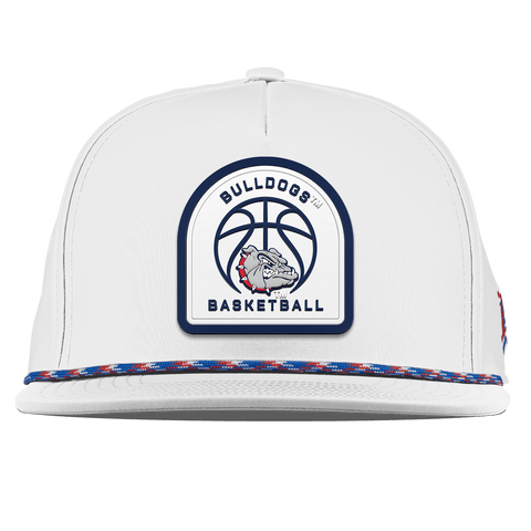 Gonzaga University "Gonzaga Basketball" Flat 5 Panel Rope White RWB