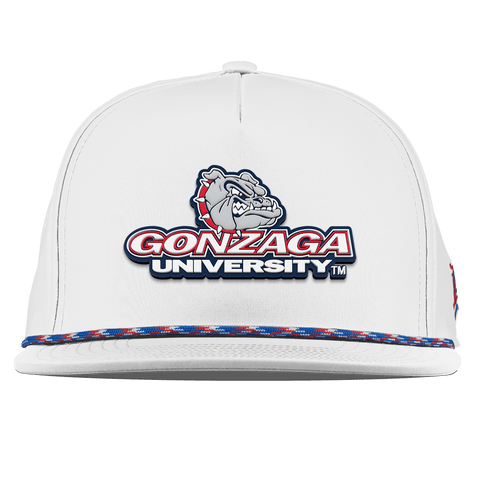 Gonzaga University "Gonzaga Team Logo" Flat 5 Panel Rope White RWB