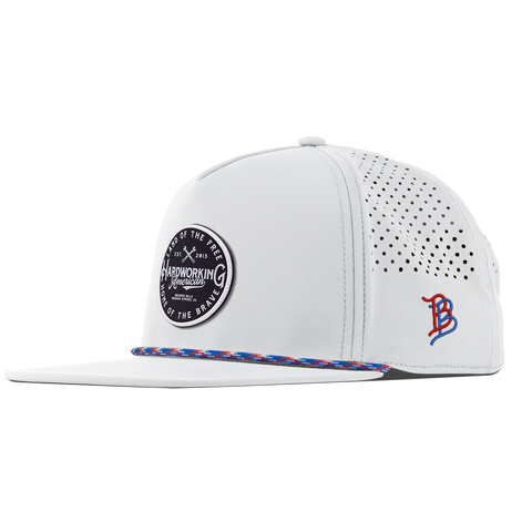 Hardworking PVC Flat 5 Panel Rope White RWB