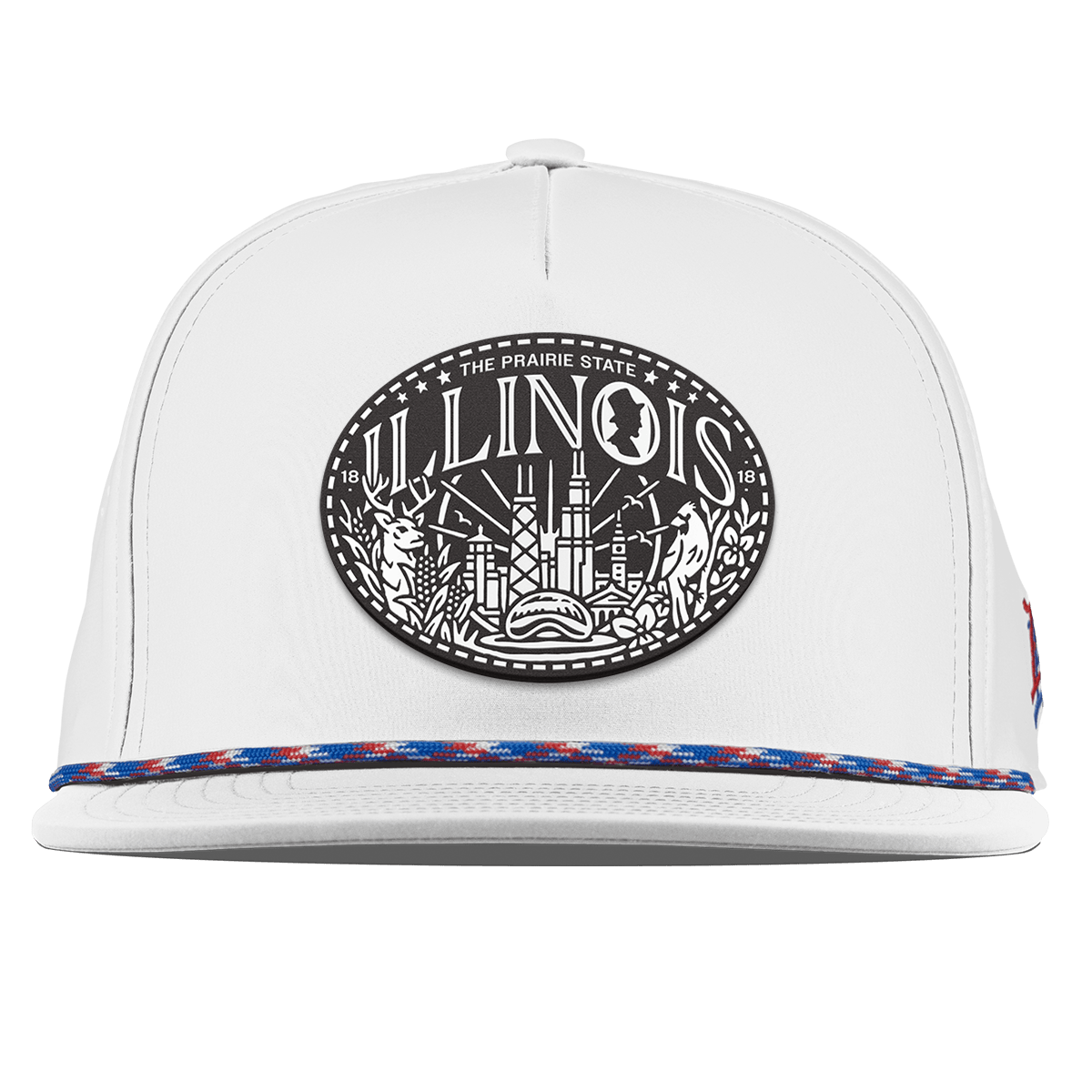 Illinois Traveler Flat 5 Panel Rope White RWB