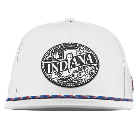 Indiana Traveler Flat 5 Panel Rope White RWB