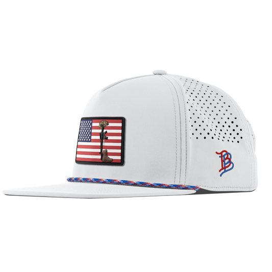 Memorial PVC Flat 5 Panel Rope White RWB