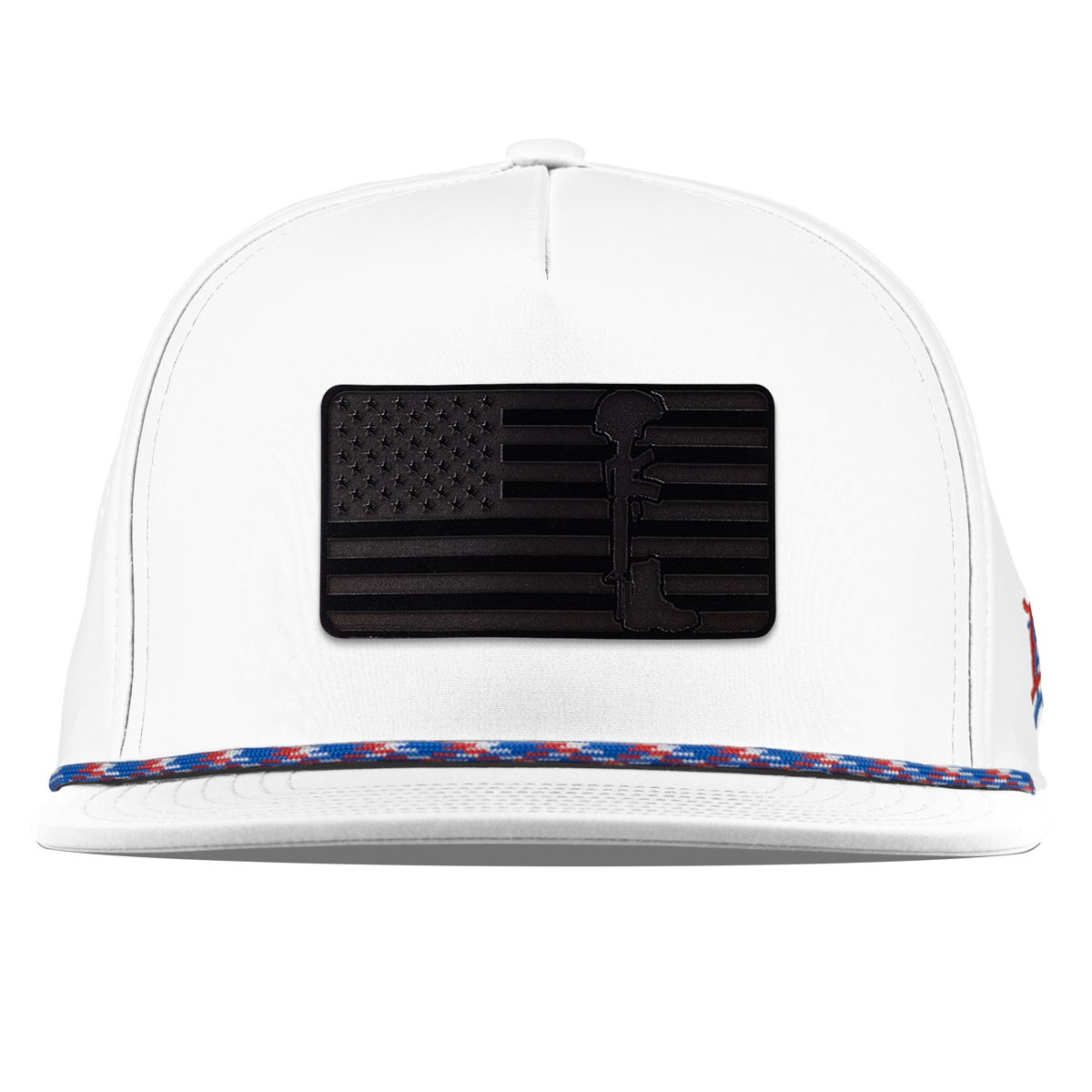Midnight Memorial Flat 5 Panel Rope White RWB