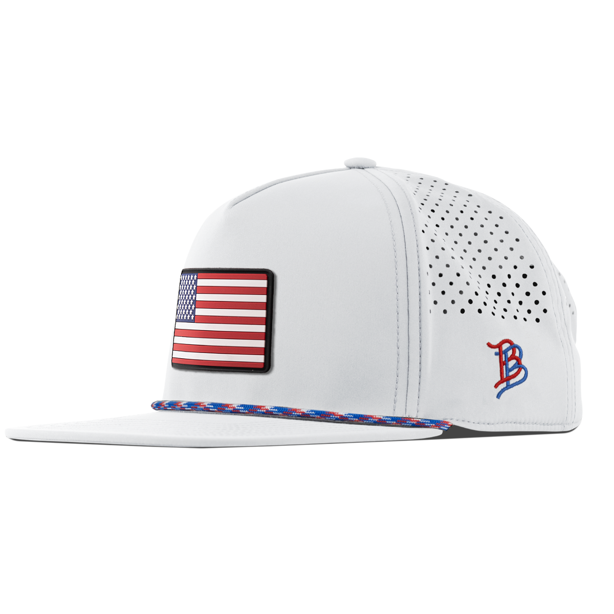 Old Glory PVC Flat 5 Panel Rope White RWB