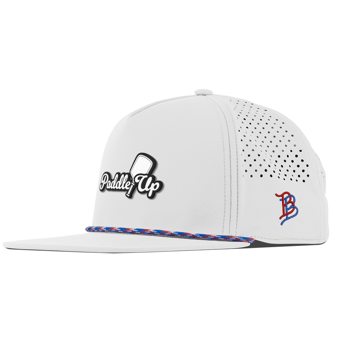 Paddle Up Flat 5 Panel Rope White RWB