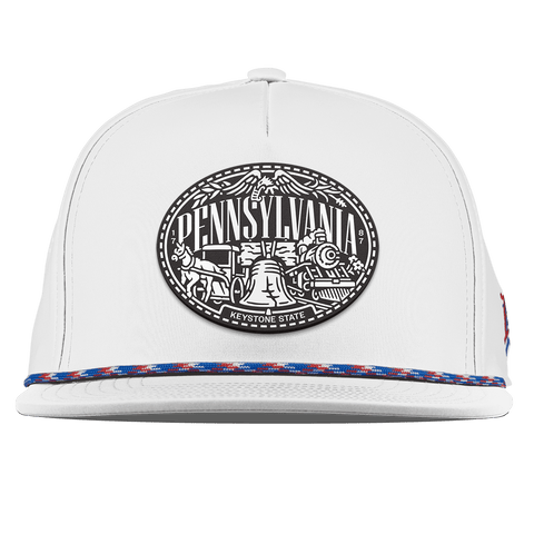 Pennsylvania Traveler Flat 5 Panel Rope White RWB
