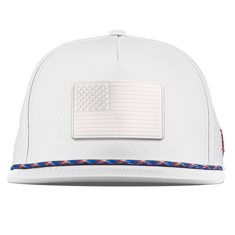 Old Glory Stealth Flat 5 Panel Rope White RWB