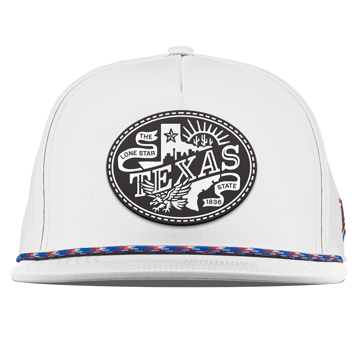 Texas Traveler Flat 5 Panel Rope White RWB