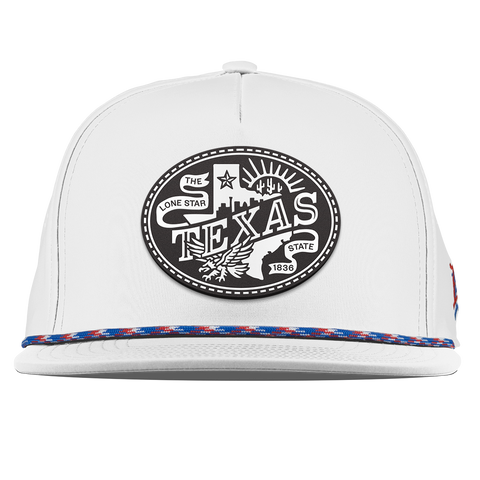 Texas Traveler Flat 5 Panel Rope White RWB
