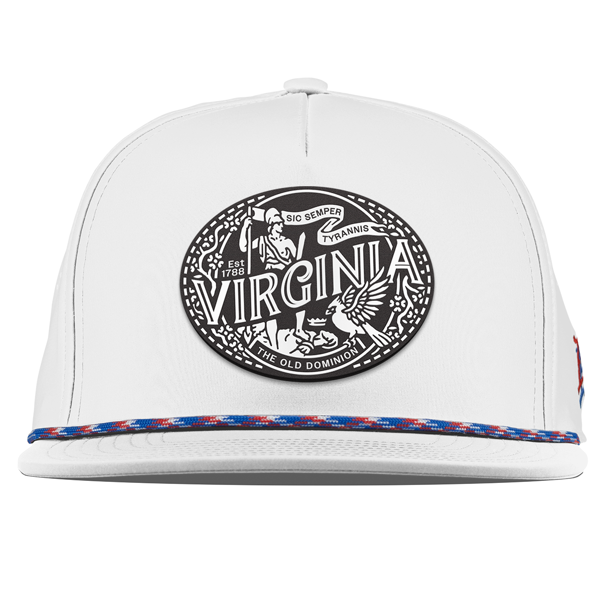 Virginia Traveler Flat 5 Panel Rope White RWB