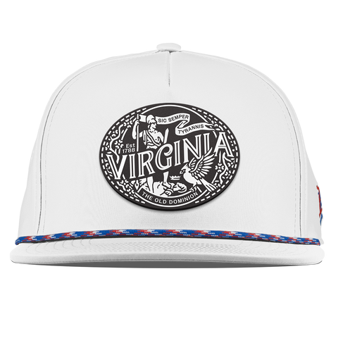Virginia Traveler Flat 5 Panel Rope White RWB